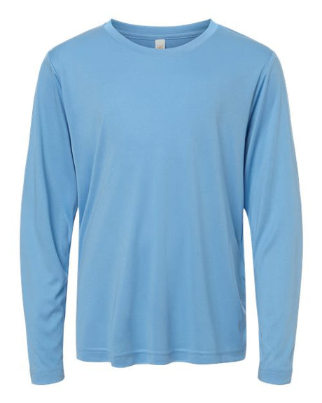 CORE365 Youth Capital Performance Long Sleeve T-Shirt-1
