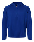 Team 365 Men's Qualify Quarter-Zip Hooded Pullover-1