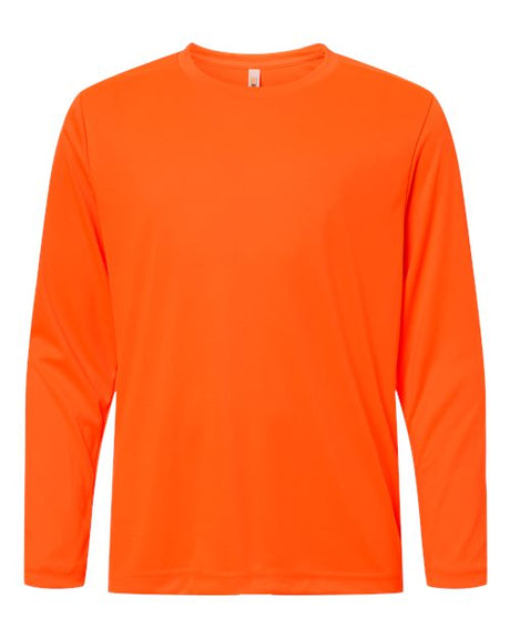 CORE365 Youth Capital Performance Long Sleeve T-Shirt-1