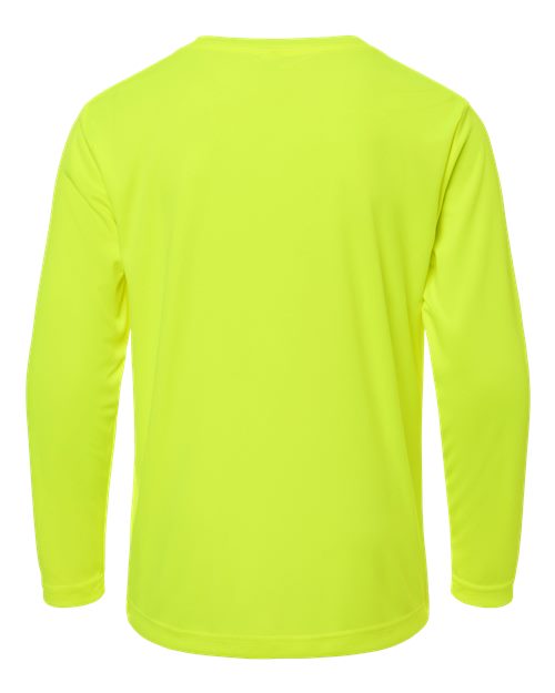 CORE365 Youth Capital Performance Long Sleeve T-Shirt-2