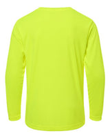 CORE365 Youth Capital Performance Long Sleeve T-Shirt-2