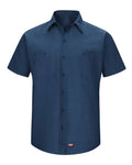 Red Kap Men's Mimix Short Sleeve Work Shirt-1