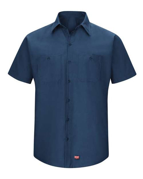 Red Kap Men's Mimix Short Sleeve Work Shirt-1