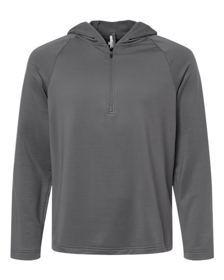 Team 365 Men's Qualify Quarter-Zip Hooded Pullover-1