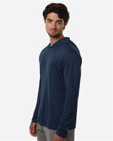 AllPro Men's Pro-Lock Performance Hooded Long Sleeve T-Shirt-4