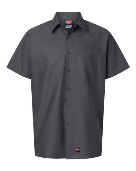 Red Kap Men's Mimix Short Sleeve Work Shirt-1