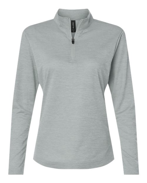 AllPro Women's Pro-Lock Performance Mélange Quarter-Zip Pullover-1