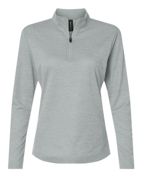 AllPro Women's Pro-Lock Performance Mélange Quarter-Zip Pullover-1