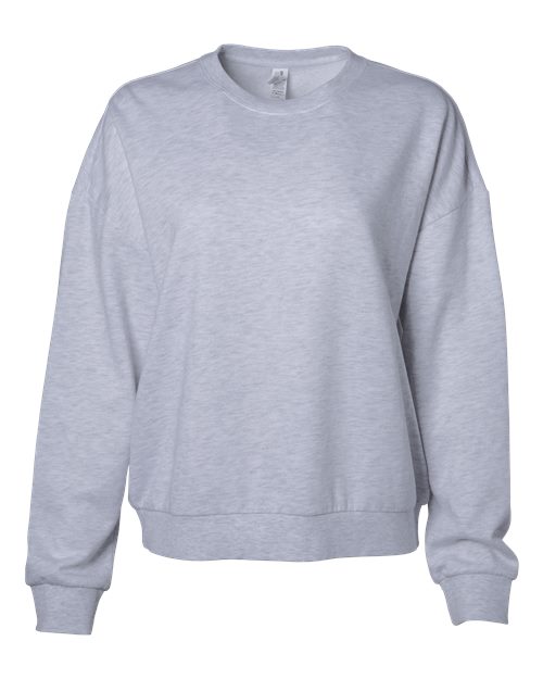 Independent Trading Co. Women's California Wave Wash Sunday Crewneck Sweatshirt-1