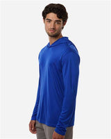AllPro Men's Pro-Lock Performance Hooded Long Sleeve T-Shirt-4