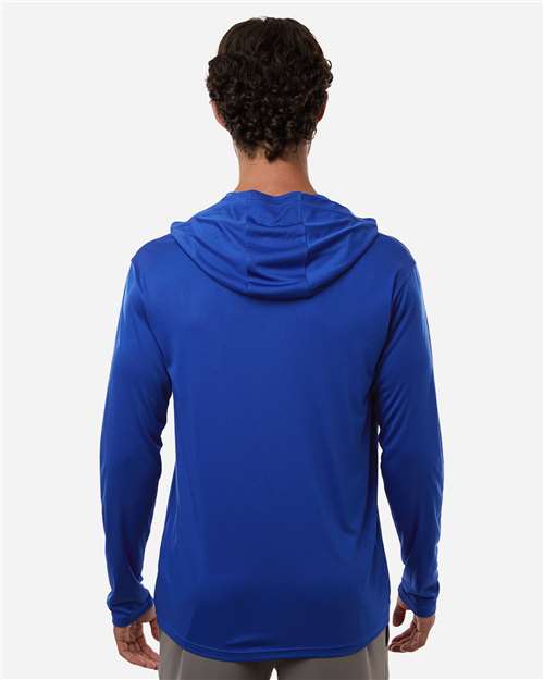 AllPro Men's Pro-Lock Performance Hooded Long Sleeve T-Shirt-5