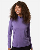 AllPro Women's Pro-Lock Performance Mélange Quarter-Zip Pullover-3
