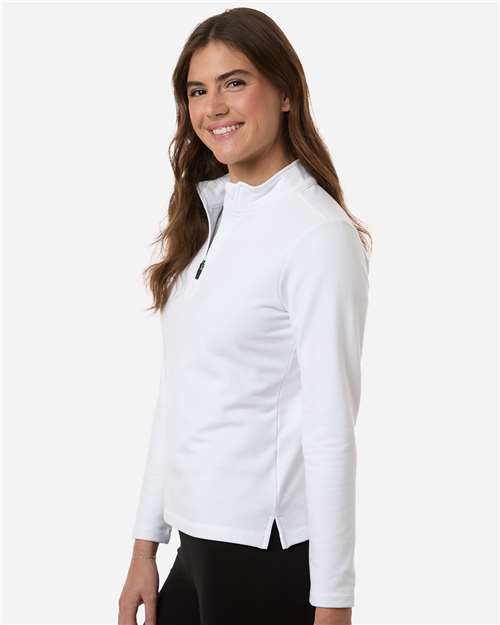 AllPro Women's Stretch Quarter-Zip Fleece Pullover-4