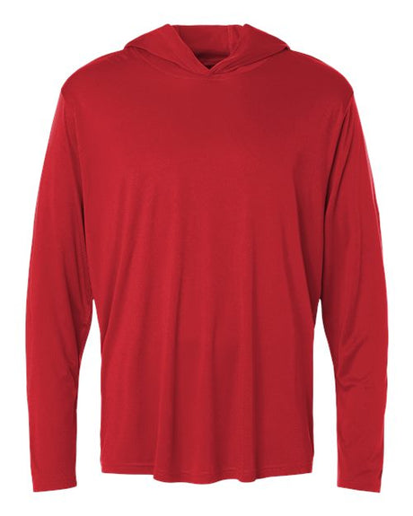 AllPro Men's Pro-Lock Performance Hooded Long Sleeve T-Shirt-1