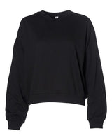 Independent Trading Co. Women's California Wave Wash Sunday Crewneck Sweatshirt-1
