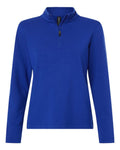 AllPro Women's Stretch Quarter-Zip Fleece Pullover-1