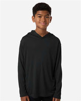 AllPro Youth Pro-Lock Performance Hooded Long Sleeve T-Shirt-3
