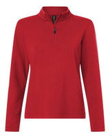 AllPro Women's Stretch Quarter-Zip Fleece Pullover-1