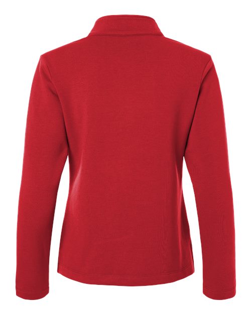 AllPro Women's Stretch Quarter-Zip Fleece Pullover-2