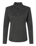 AllPro Women's Pro-Lock Performance Mélange Quarter-Zip Pullover-1
