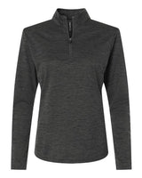 AllPro Women's Pro-Lock Performance Mélange Quarter-Zip Pullover-1