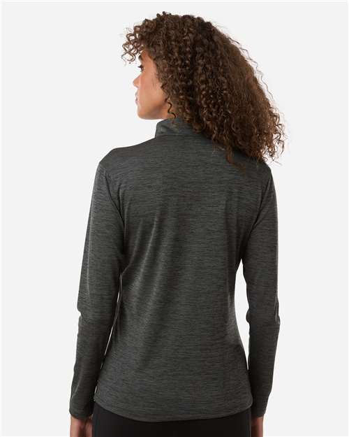 AllPro Women's Pro-Lock Performance Mélange Quarter-Zip Pullover-5