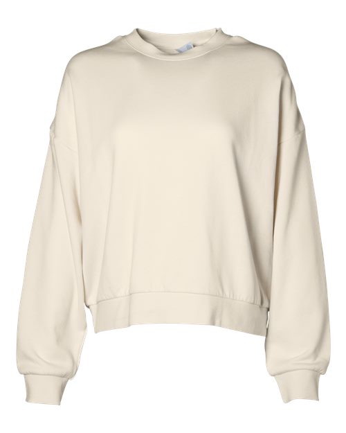 Independent Trading Co. Women's California Wave Wash Sunday Crewneck Sweatshirt-1