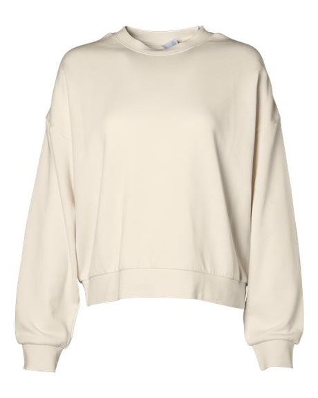 Independent Trading Co. Women's California Wave Wash Sunday Crewneck Sweatshirt-1