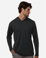 AllPro Men's Pro-Lock Performance Hooded Long Sleeve T-Shirt-3