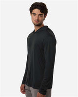 AllPro Men's Pro-Lock Performance Hooded Long Sleeve T-Shirt-4