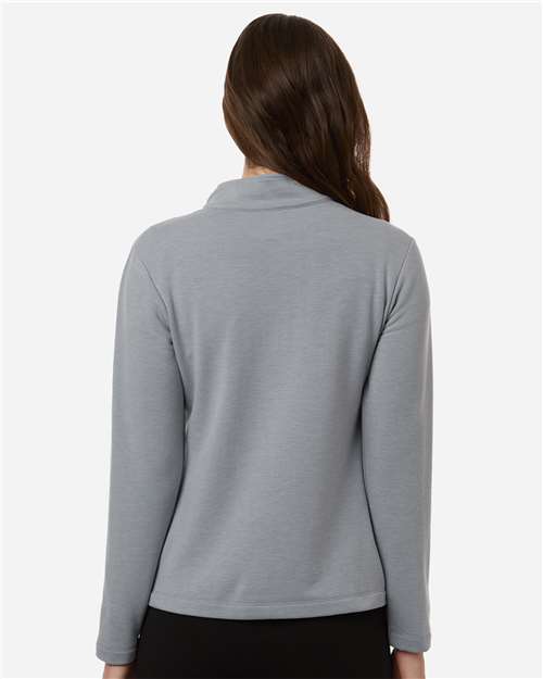 AllPro Women's Stretch Quarter-Zip Fleece Pullover-5
