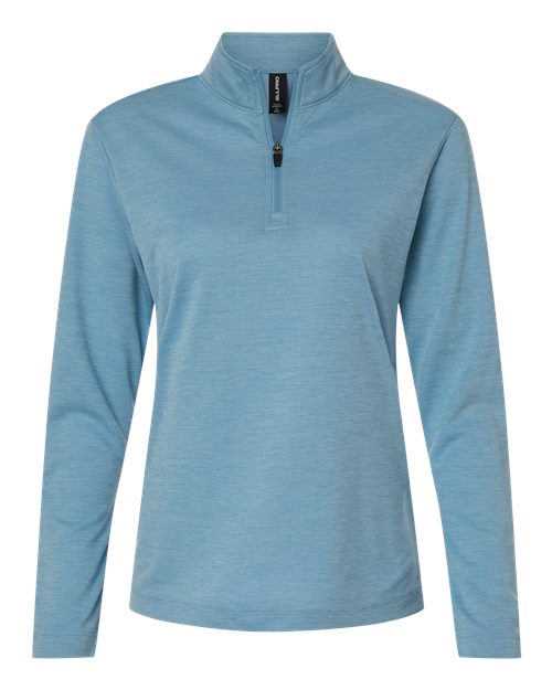 AllPro Women's Pro-Lock Performance Mélange Quarter-Zip Pullover-1