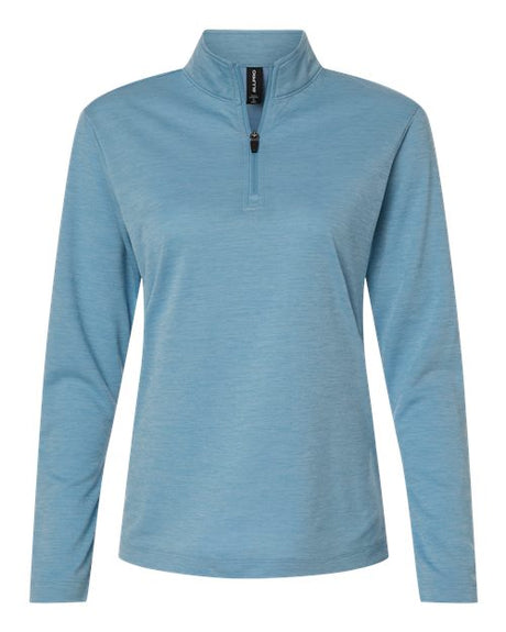 AllPro Women's Pro-Lock Performance Mélange Quarter-Zip Pullover-1