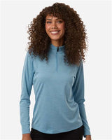 AllPro Women's Pro-Lock Performance Mélange Quarter-Zip Pullover-3