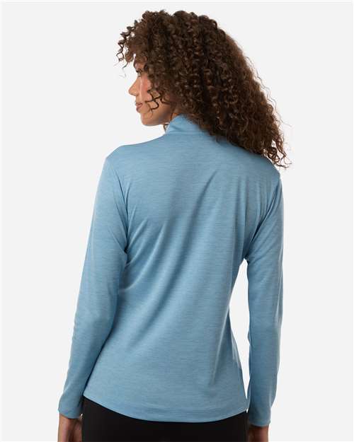 AllPro Women's Pro-Lock Performance Mélange Quarter-Zip Pullover-5