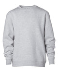 Independent Trading Co. Youth Midweight Crewneck Sweatshirt-1