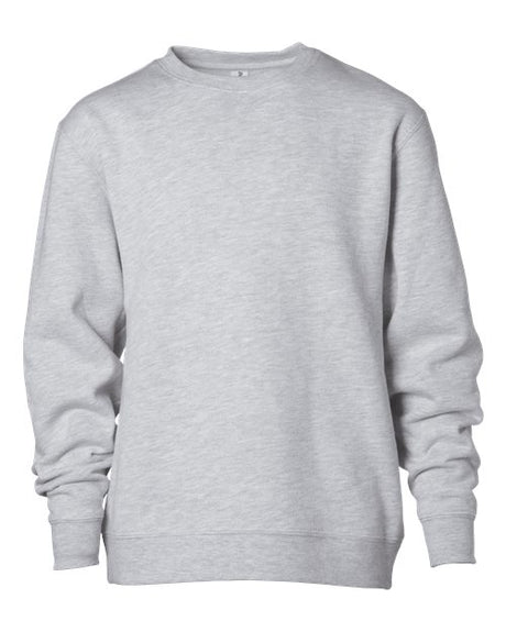 Independent Trading Co. Youth Midweight Crewneck Sweatshirt-1