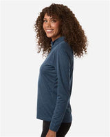 AllPro Women's Pro-Lock Performance Mélange Quarter-Zip Pullover-3