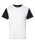 SubliVie Men's Blackout Polyester Sublimation Tee-1