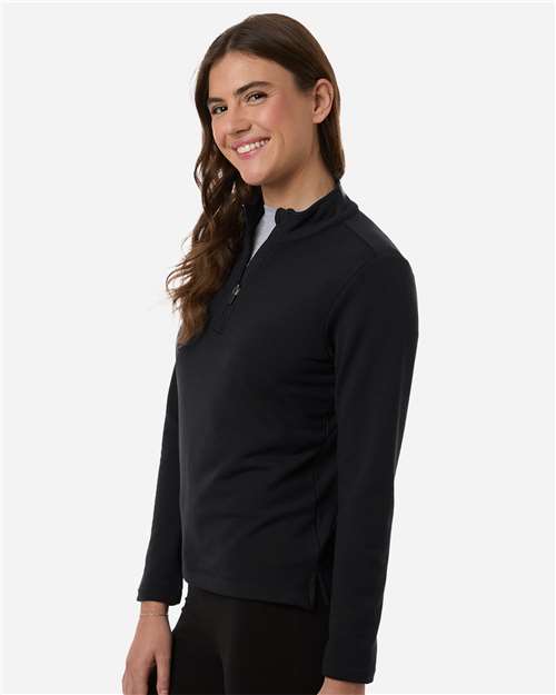 AllPro Women's Stretch Quarter-Zip Fleece Pullover-4