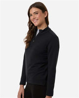 AllPro Women's Stretch Quarter-Zip Fleece Pullover-4