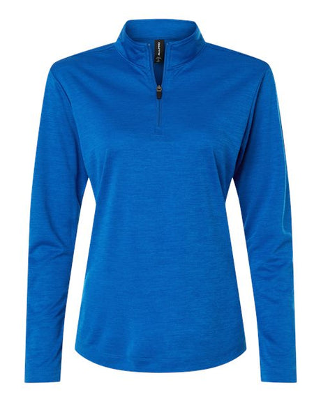 AllPro Women's Pro-Lock Performance Mélange Quarter-Zip Pullover-1