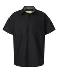 Red Kap Men's Performance Plus Short Sleeve Shirt With Oilblok Technology-1
