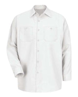 Red Kap Men's   Long Sleeve Industrial Work Shirt-1
