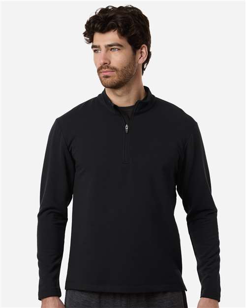 AllPro Men's Stretch Quarter-Zip Fleece Pullover-3
