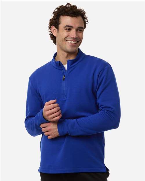 AllPro Men's Stretch Quarter-Zip Fleece Pullover-3