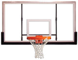 Gared Outdoor Rectangular Glass Backboard