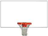 Gared Playground Full Sized Unmarked Steel Basketball Backboard