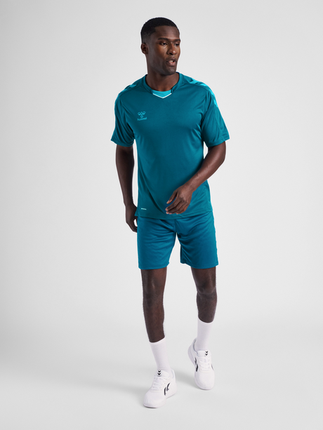 Hummel Men's hmlCore XK Poly Short Sleeve Soccer Jersey -1