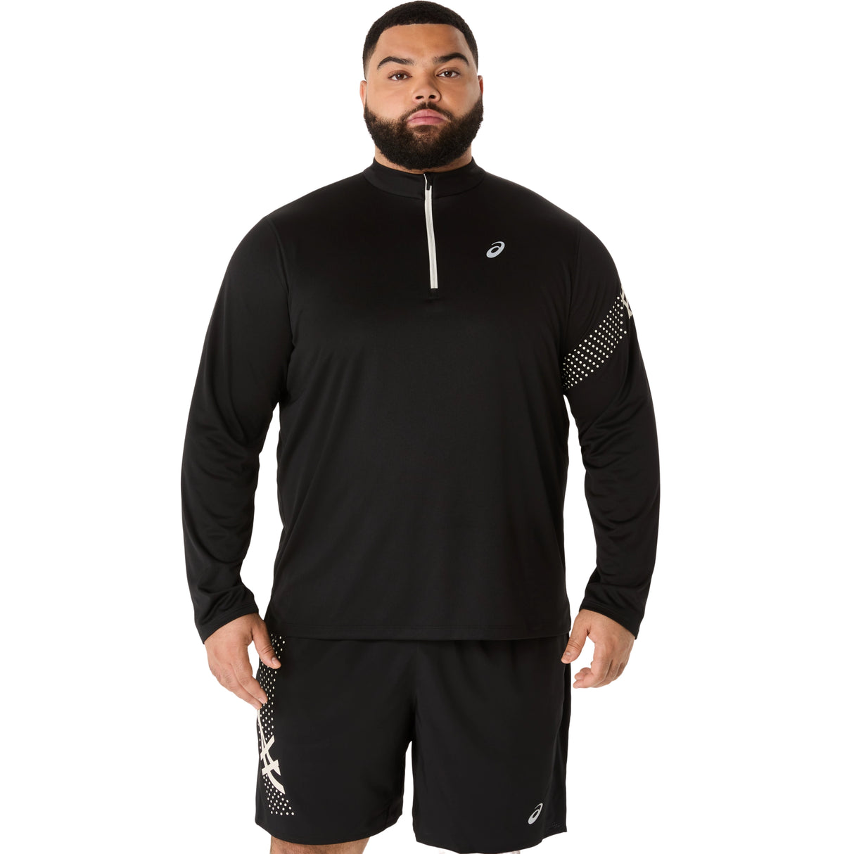 Asics Men's Icon Long Sleeve 1/2 Zip-1